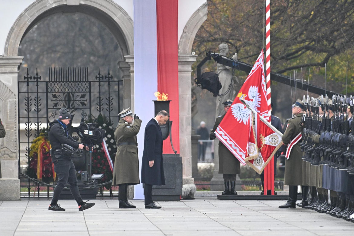 11 listopada. Obchody święta niepodległości na pl. Piłsudskiego