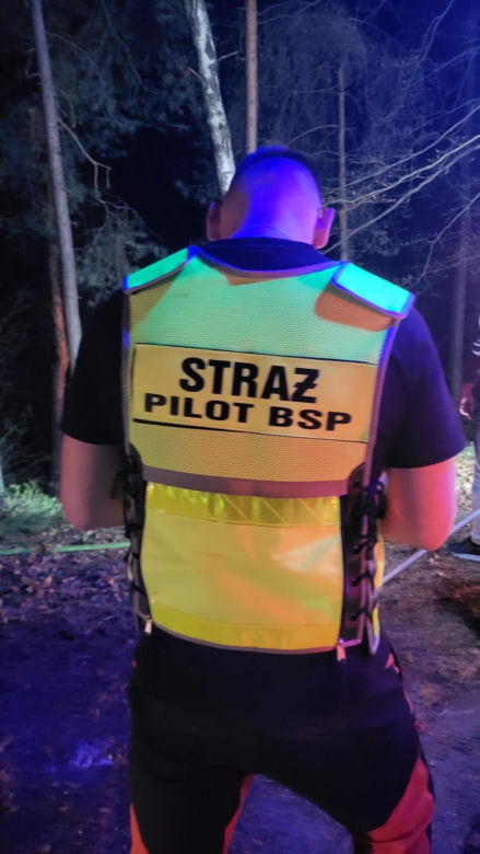 Pożar lasów w powiecie bocheńskim