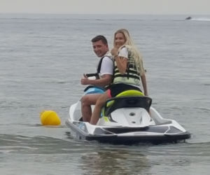Szalona zabawa przy molo w Sopocie