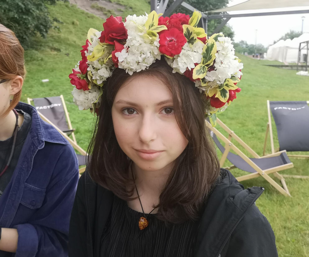 Wianki w Krakowie 2024. Warsztaty plecenia wianków.