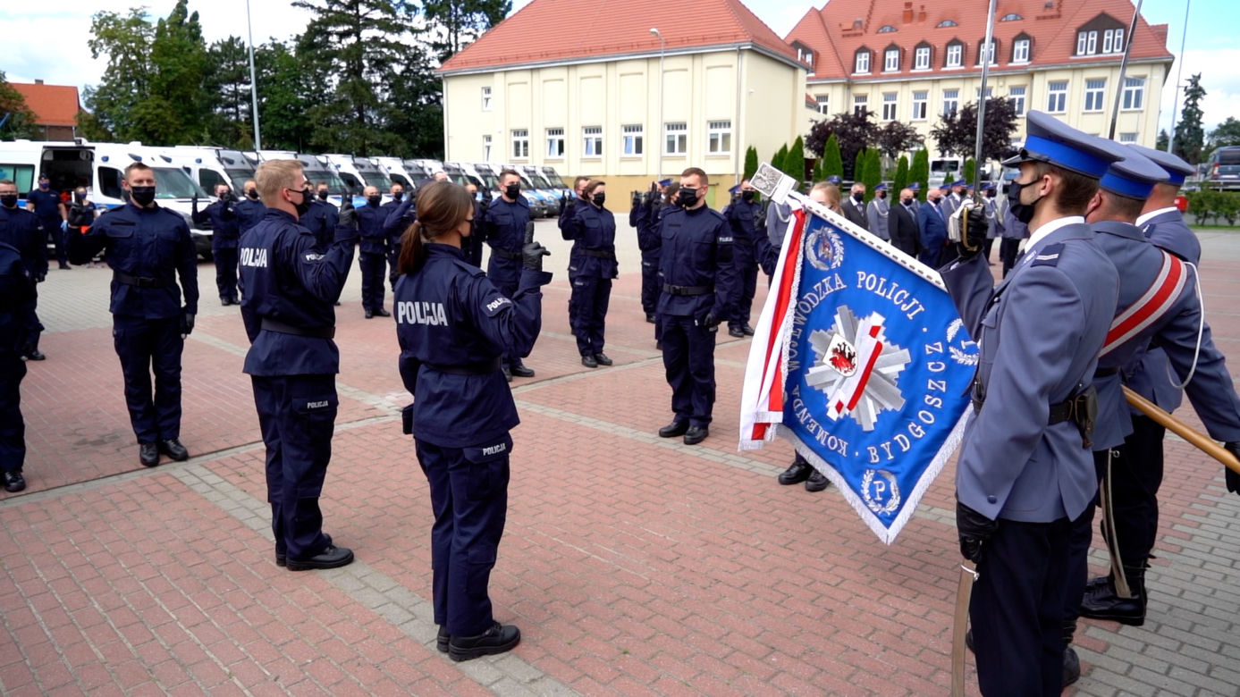 44 nowych policjantów w województwie kujawsko-pomorskim