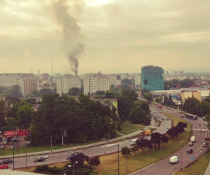 Pożar mieszkania na ul. Młyńskiej