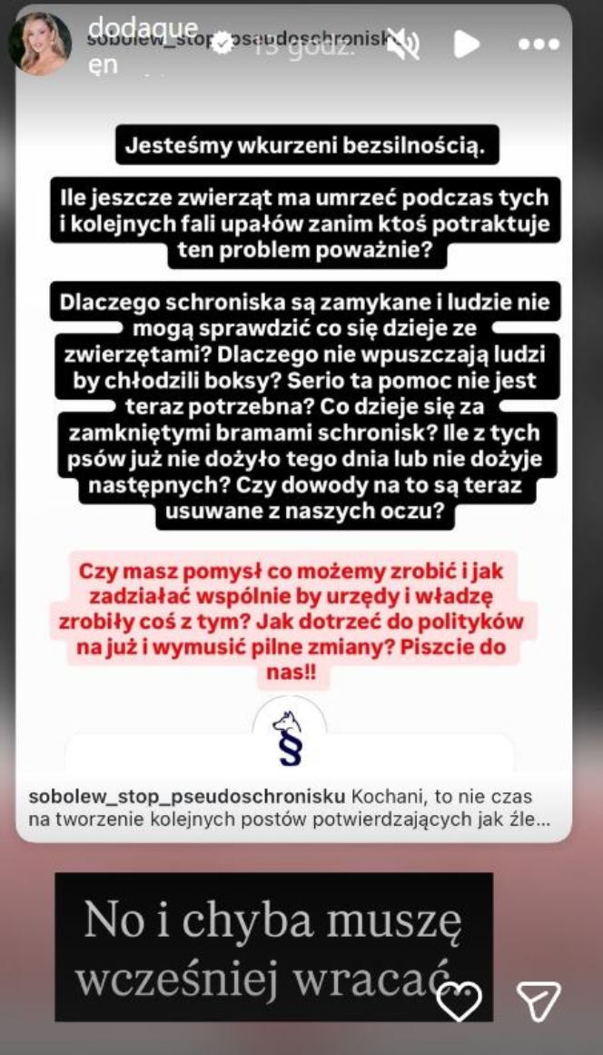 Doda musi wrócić do Polski? Właśnie to ogłosiła. Jest ważny powód