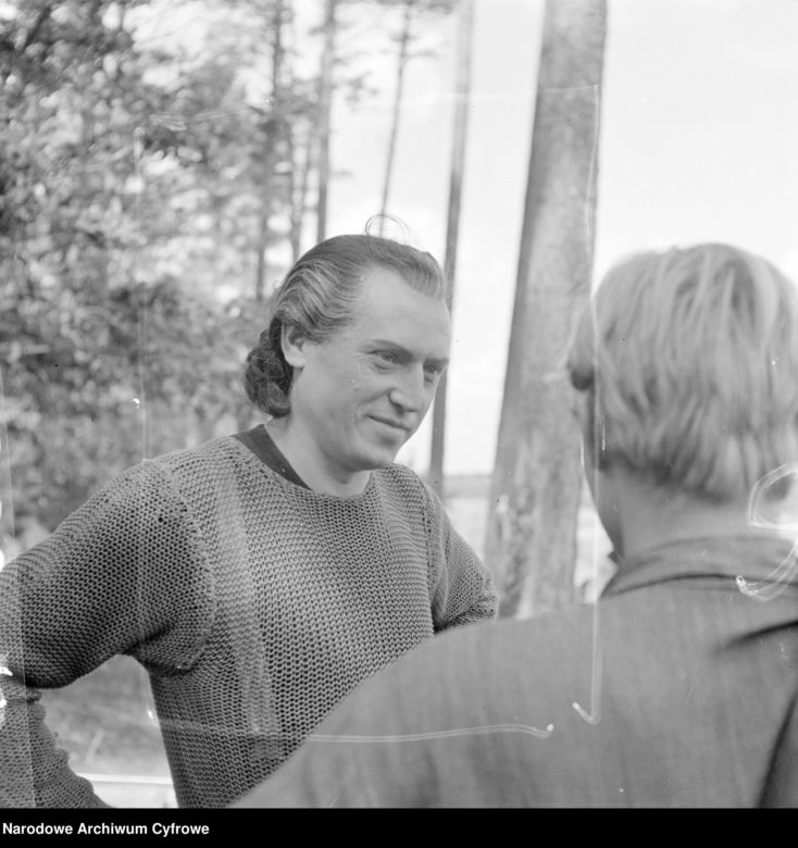 Kręcenie filmu "Krzyżacy" (reż. Aleksander Ford) - 1959