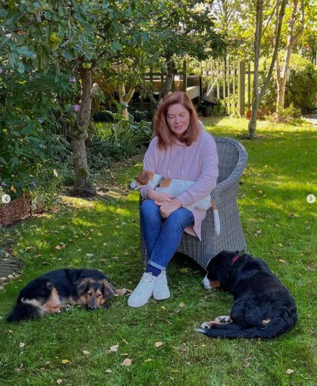 Katarzyna Dowbor w żałobie po Stefanie