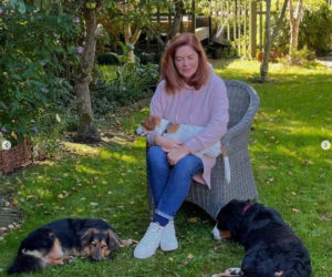 Katarzyna Dowbor w żałobie po Stefanie