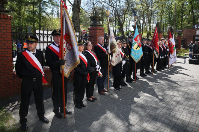 Politycy na pogrzebie Łukasza Litewki