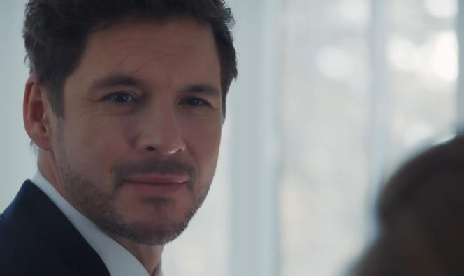 M jak miłość, odc. 1932. Marcin (Mikołaj Roznerski), Elżbieta Domańska (Katarzyna Dąbrowska)