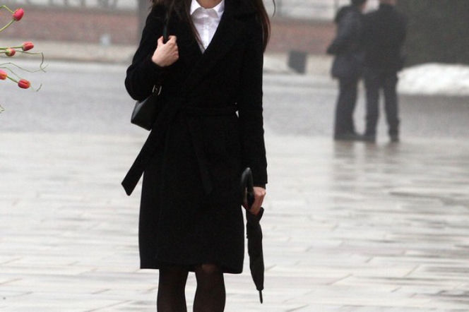 Marta Kaczyńska na Wawelu - rocznica katastrofy smoleńskiej 2013