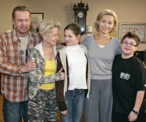 Elżbieta Słoboda na planie serialu I kto tu rządzi