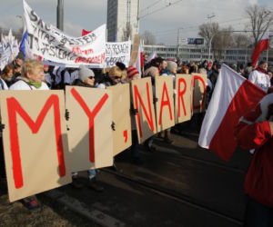 Marsz KOD w Warszawie, 27.02.2016