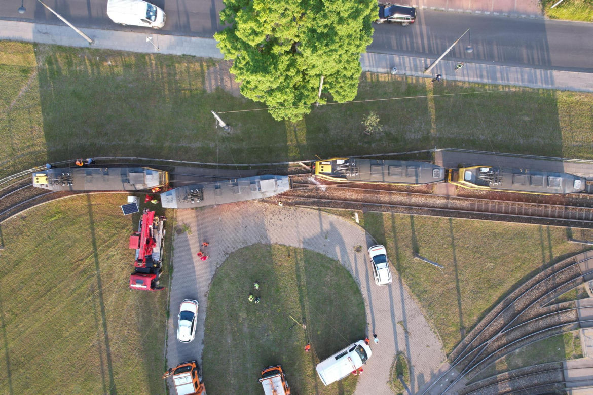 Zderzenie tramwajów - Bemowo