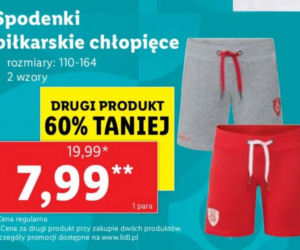 Stroje dla kibica w Lidlu
