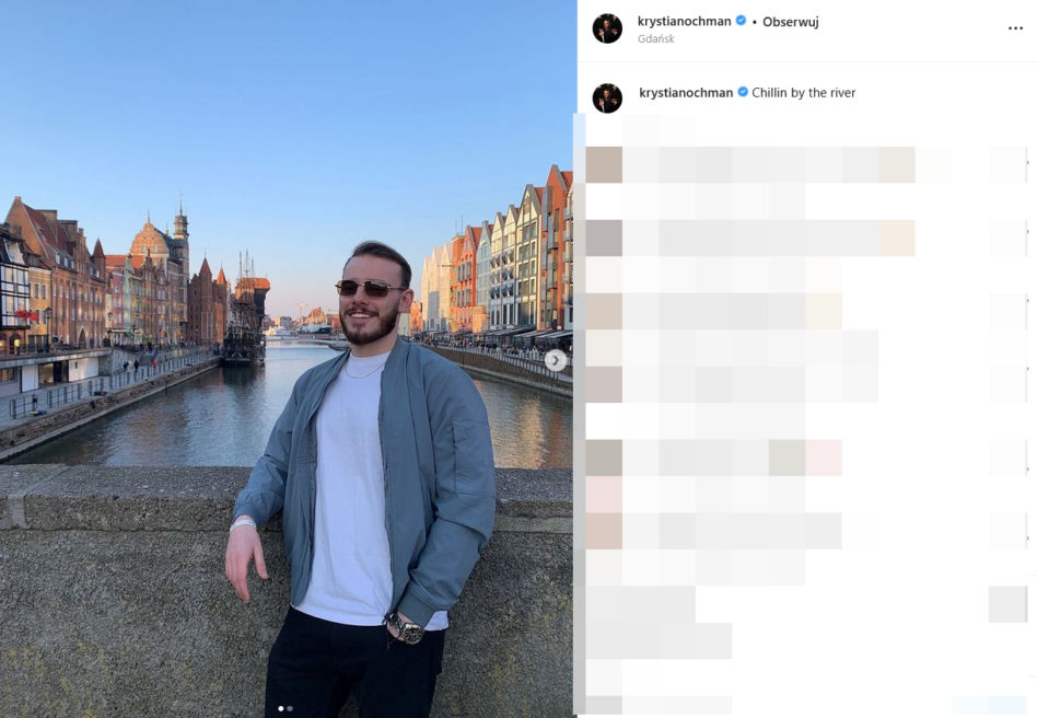 Krystian Ochman nie ma dziewczyny