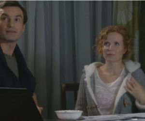 M jak miłość odc. 1056. Ewa (Dominika Kluźniak), Chris (Mariusz Zaniewski)