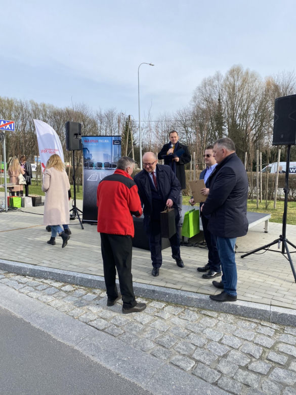 Prezentacja elektrycznych autobusów w Kraśniku