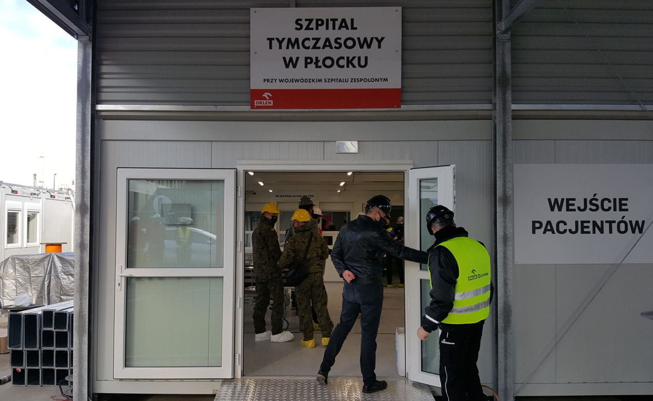 Szpital tymczasowy w Płocku