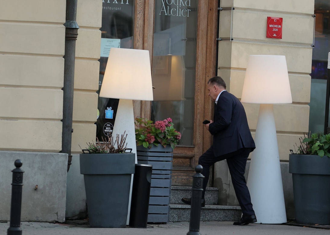 Paulo Sousa i Cezary Kulesza degustowali polską kuchnię