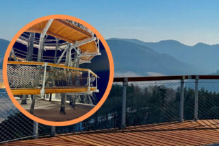 38 metrów nad ziemią i widok jak z pocztówki. Ta wieża jest hitem 