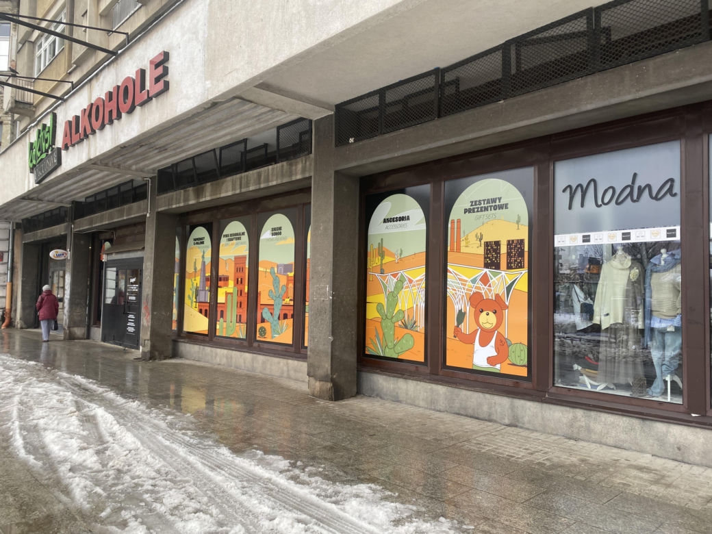 Kontrowersyjna reklama sklepu Kaktus