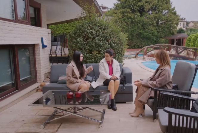 Miłość i nadzieja, odcinek 351. Feraye, Bahar, Cavidan