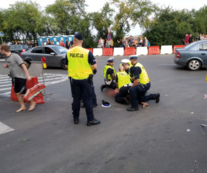 Golas zaatakował policjanta. 