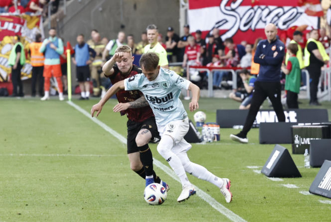 Widzew Łódź - Piast Gliwice: Zdjęcia kibiców i zawodników z meczu 34. kolejki PKO BP Ekstraklasy