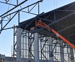 Budowa stadionu w Szczecinie - grudzień 2021