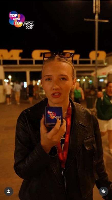 Wnuczka Grażyny Szapołowskiej podbiła Sopot! Pokazała kulisy festiwalu