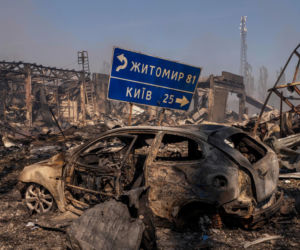 Piekło na ziemi w Oleszkach na Ukrainie. Od maja nie dostali żywności