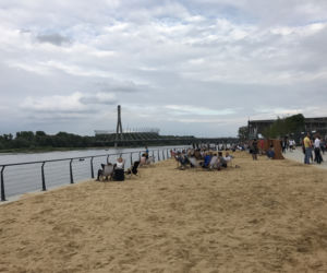 Plaża na nowych Bulwarach