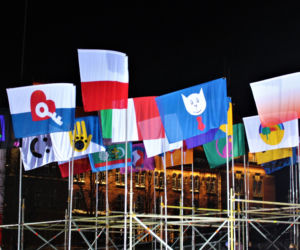 Sto flag na stulecie niepodległości w Szczecinie