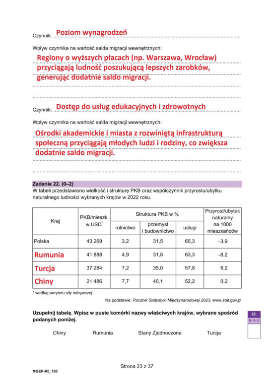 Matura próbna 2026: geografia rozszerzona - wszystkie odpowiedzi do arkusza CKE 15.01.2026