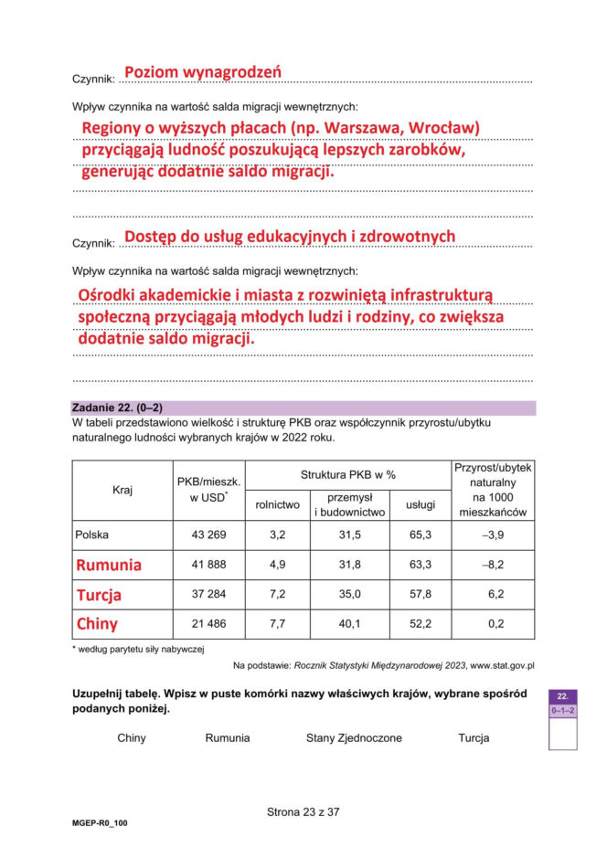 Matura próbna 2026: geografia rozszerzona - wszystkie odpowiedzi do arkusza CKE 15.01.2026