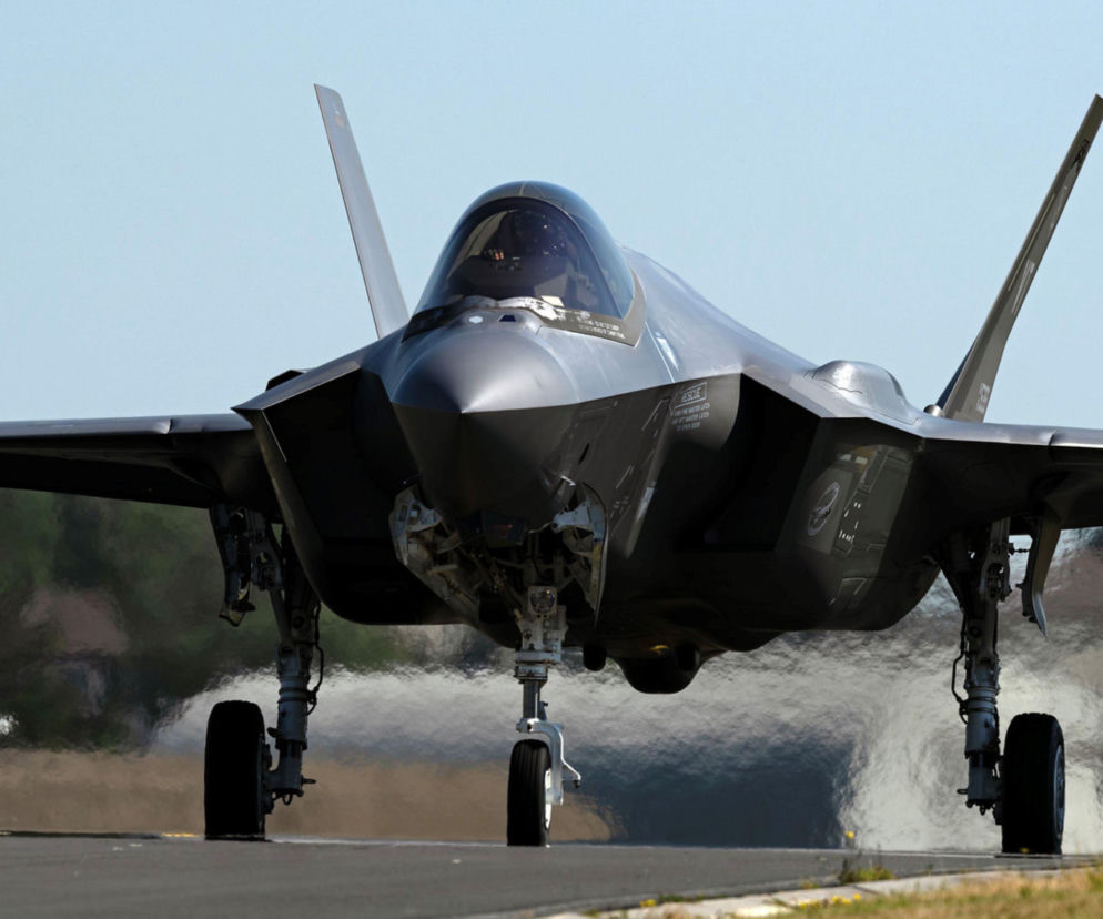 F-35 w Niemczech podczas Air Defender 23