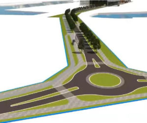 Nowy układ komunikacyjny na Kępie Parnickiej