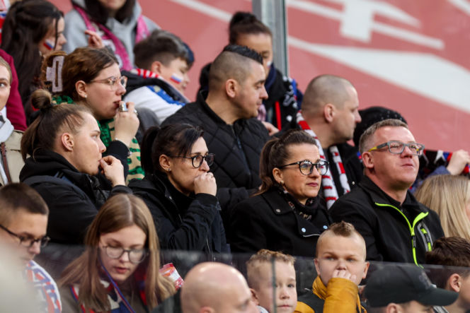 Górnik Zabrze - Raków Częstochowa: Zdjęcia kibiców i zawodników z meczu 25. kolejki PKO BP Ekstraklasy