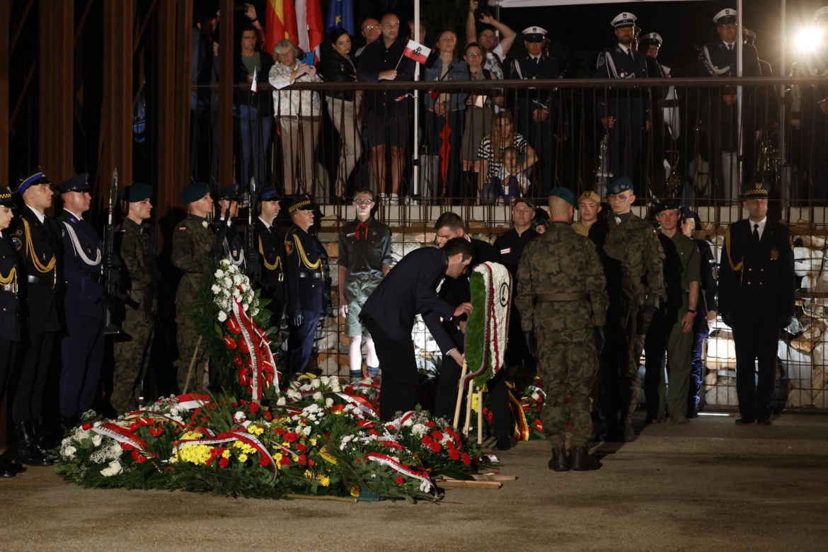 Uroczystość na Kopcu Powstania Warszawskiego (1.08.2025)
