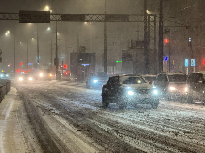 Atak zimy w Warszawie