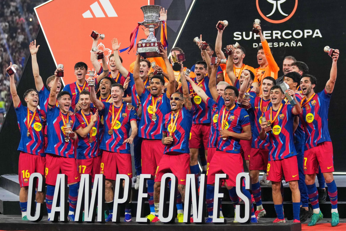 FC Barcelona zdobyła Superpuchar Hiszpanii