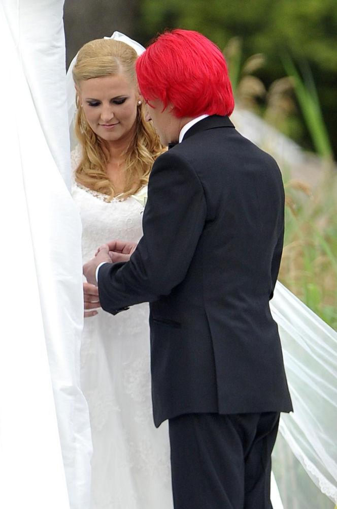 Michał Wiśniewski i Dominika Tajner