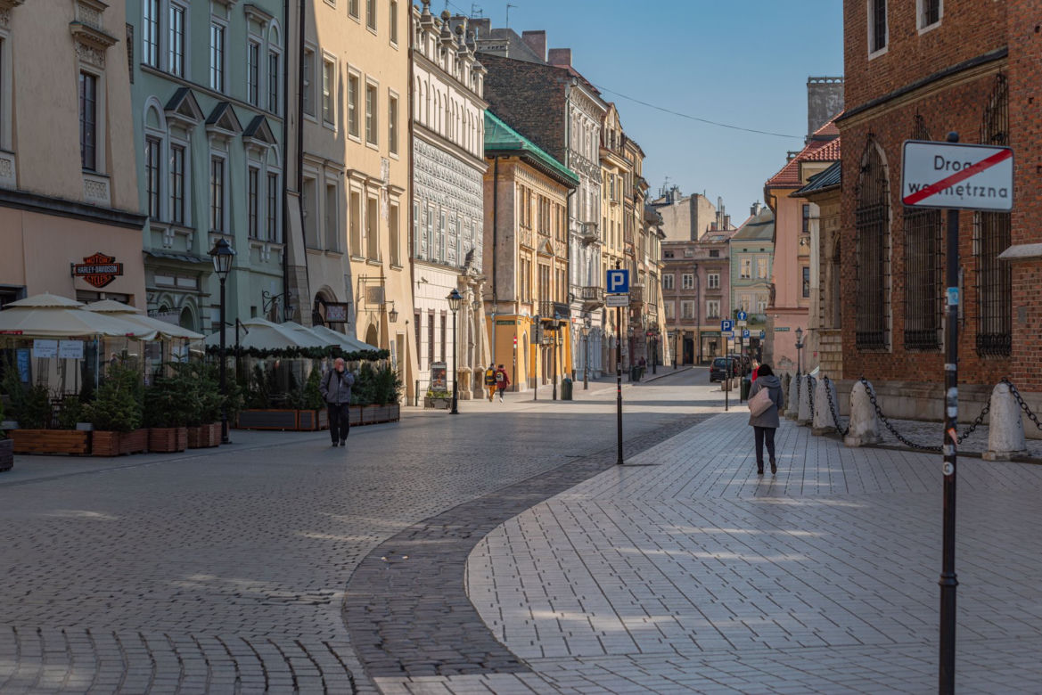 Kraków niczym miasto duchów