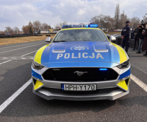 Ford Mustang trafił do radomskiej policji