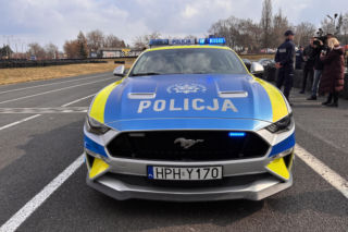 Ford Mustang trafił do radomskiej policji