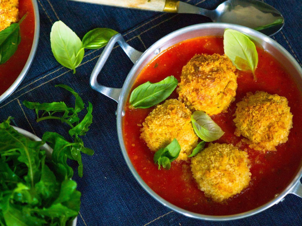 arancini w sosie pomidorowym Ewy Wachowicz