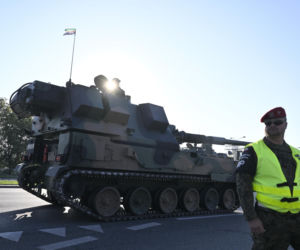 Próba generalna defilady wojskowej w Warszawie
