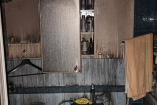 Pożar mieszkania w Gliwicach