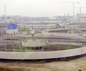 Rozbudowa oczyszczalni ścieków Czajka (listopad 2010)