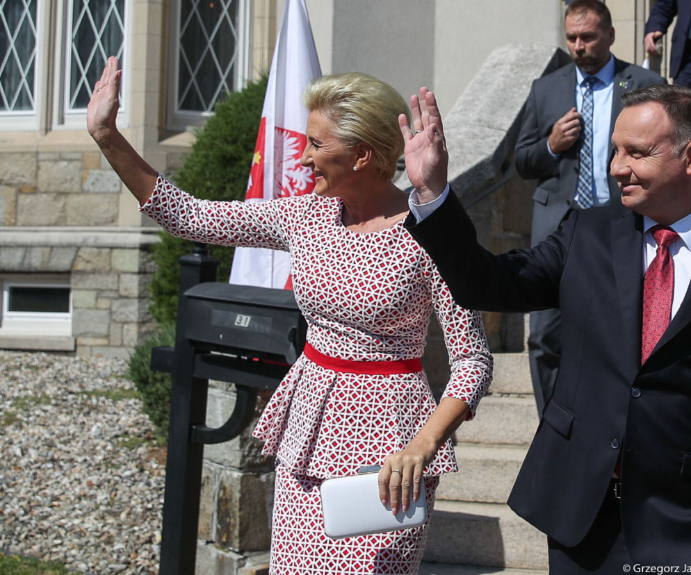 Agata Duda w USA