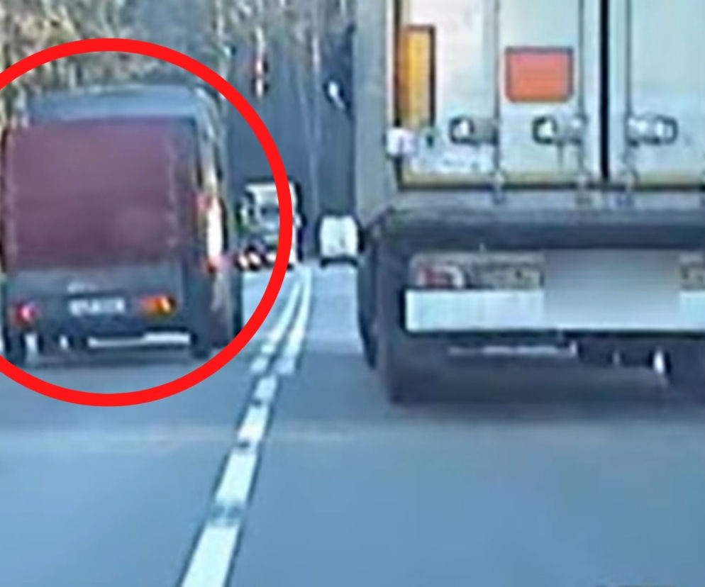 Podlaskie. 3 tys. zł za TEN manewr na drodze. Zobacz, co zrobił obywatel Litwy [WIDEO]